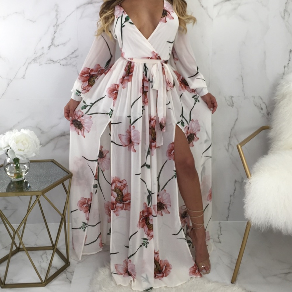 Maxi Floral Dress